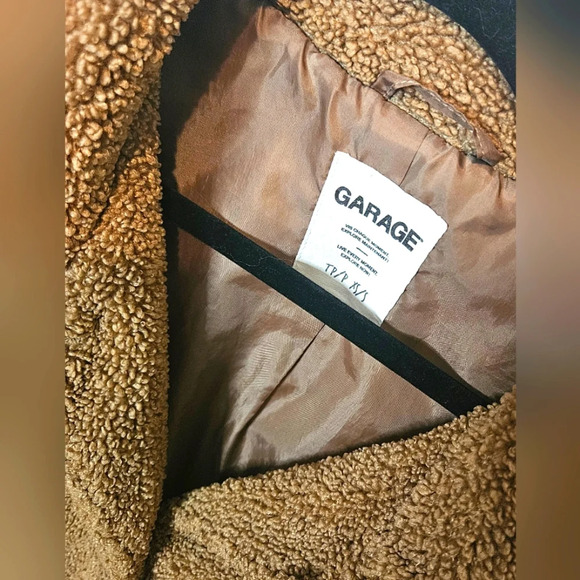 Garage Oversized Teddy Bear Jacket - Picture 2 of 5